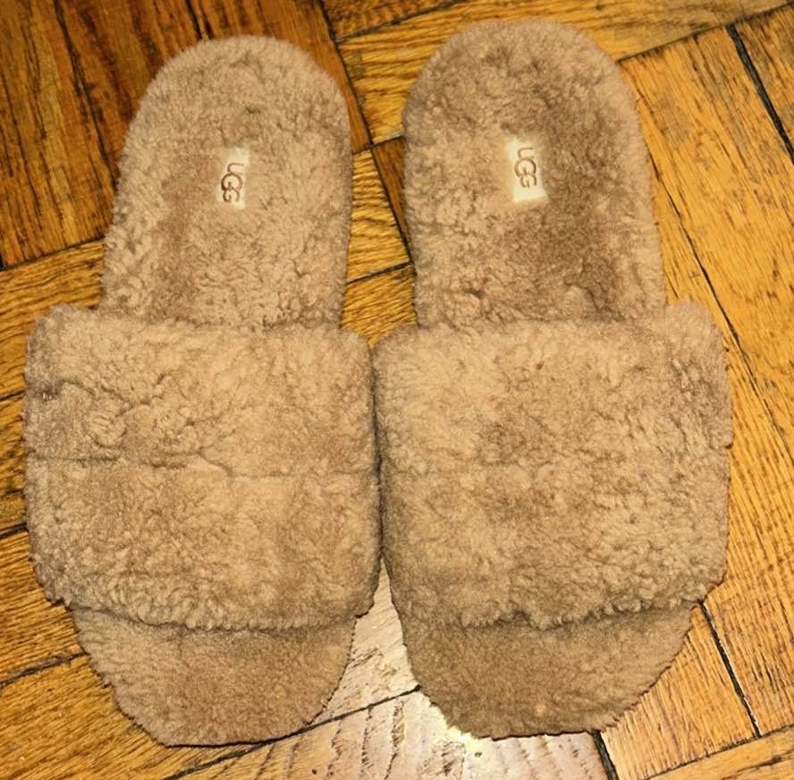 UGG Chesnut Cozetta Curly Slippers - New in Box - Size 9 🏆 - photo 2