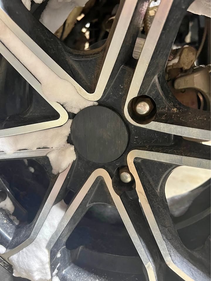 ATV Wheel Center Caps – Set of 4 (Black)