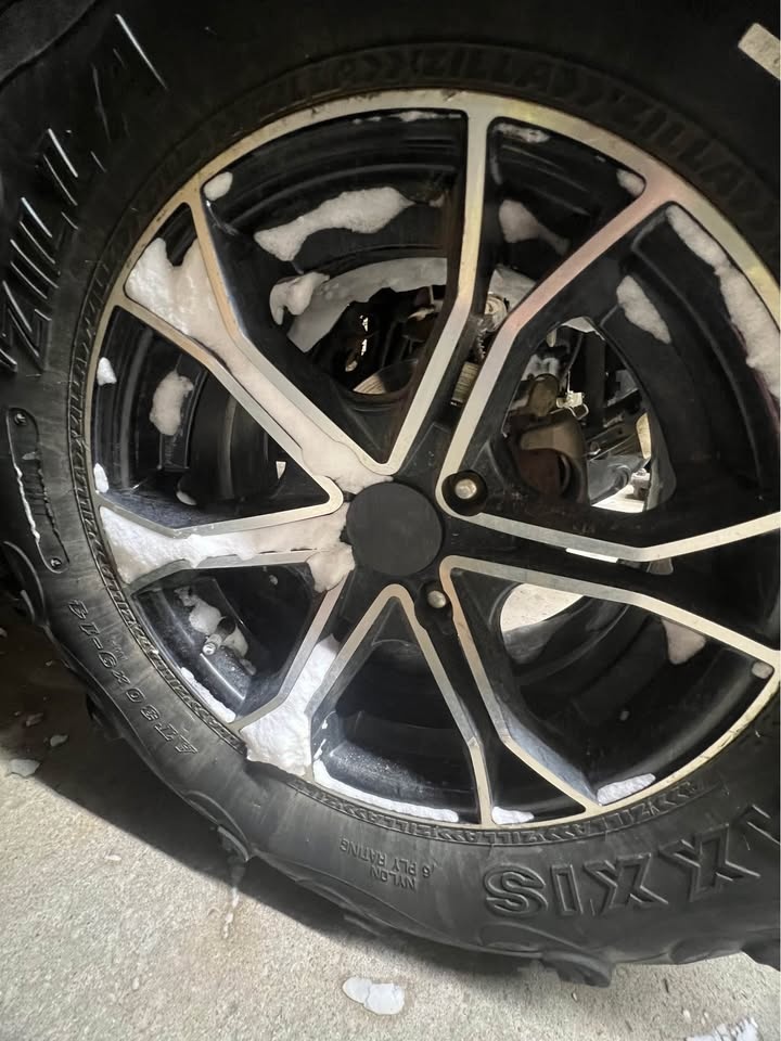 ATV Wheel Center Caps – Set of 4 (Black) - photo 5
