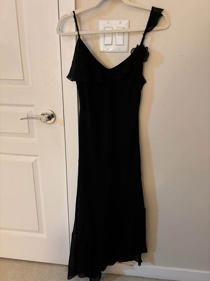 Aritzia Wilfred Engage Dress Black Size M