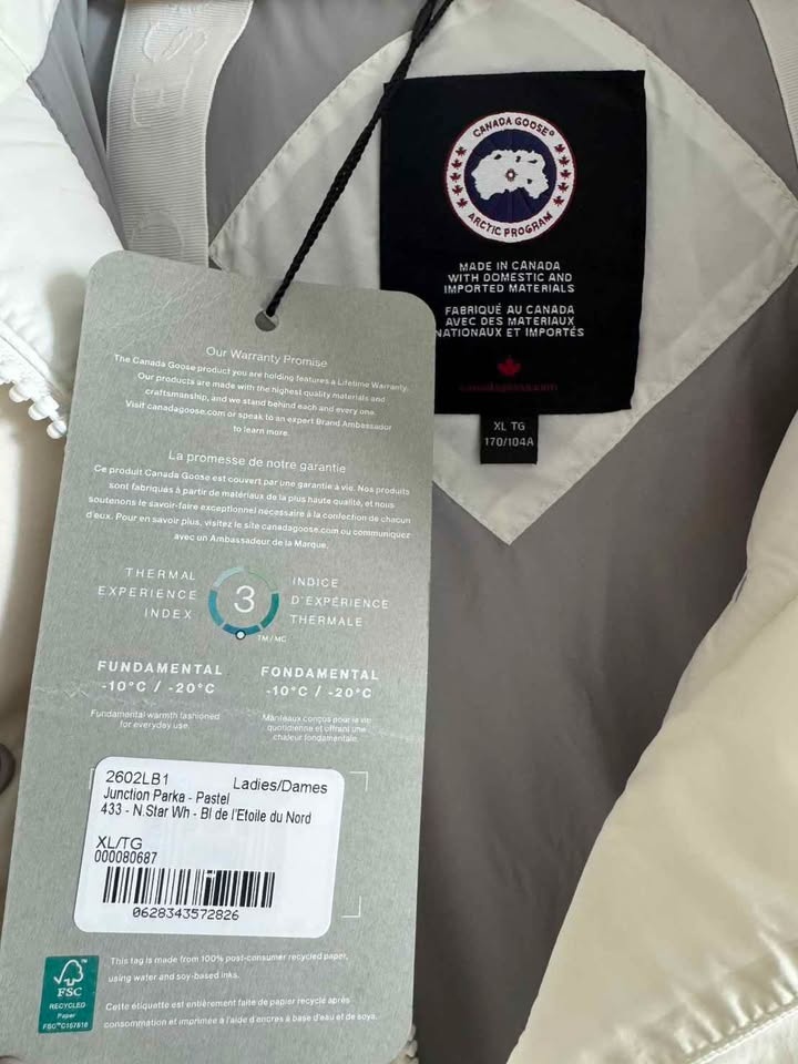 All New! Canada Goose Parka - North Star White (Size XL) - photo 4