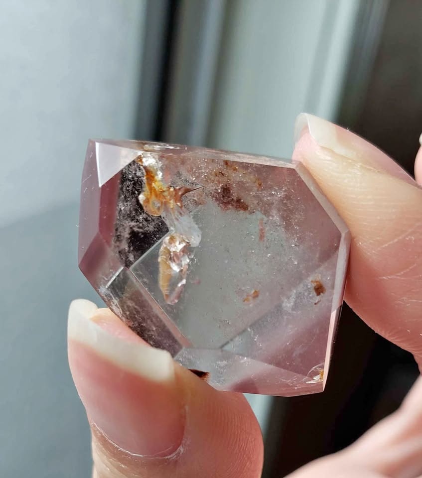 🌷Cute! Mini Pink Lithium Quartz DT