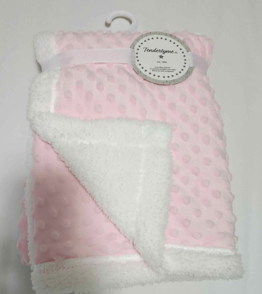 Tendertyme Pink Baby Blanket New!  🏆