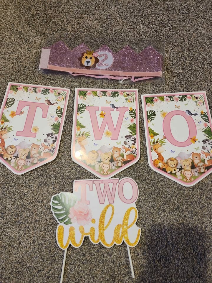TWO Wild Party Decoration Set 🏆 - photo 2
