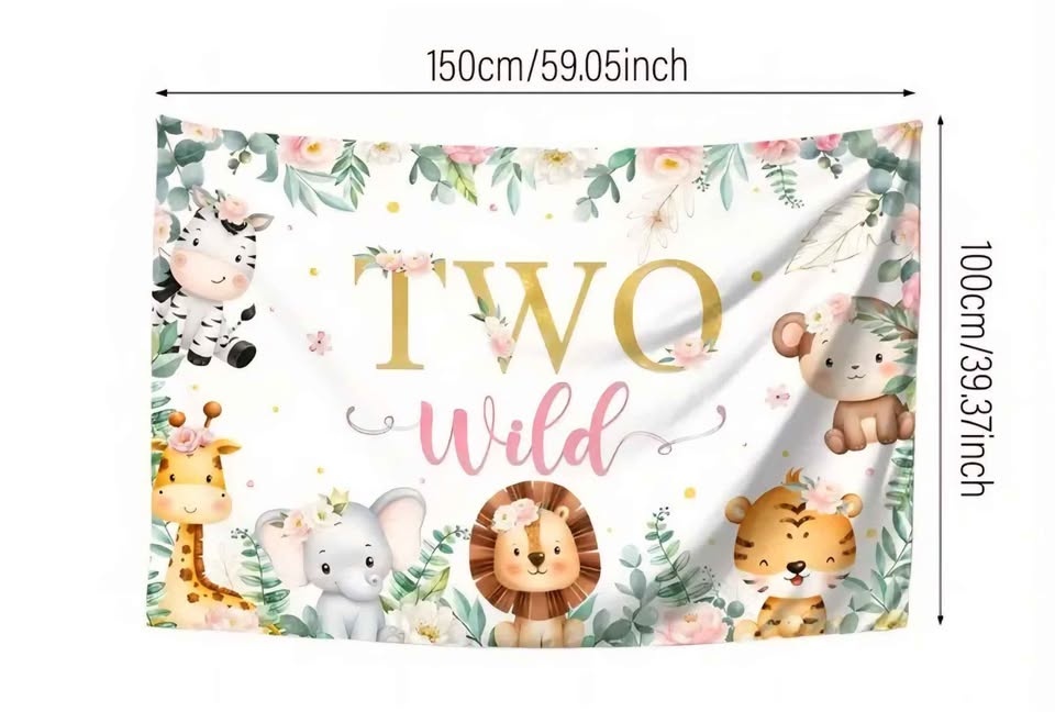 TWO Wild Party Decoration Set 🏆 - photo 4