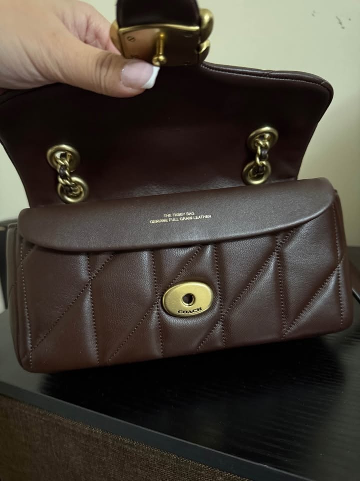 Coach Quilted Tabby 20 in Maple - photo 2