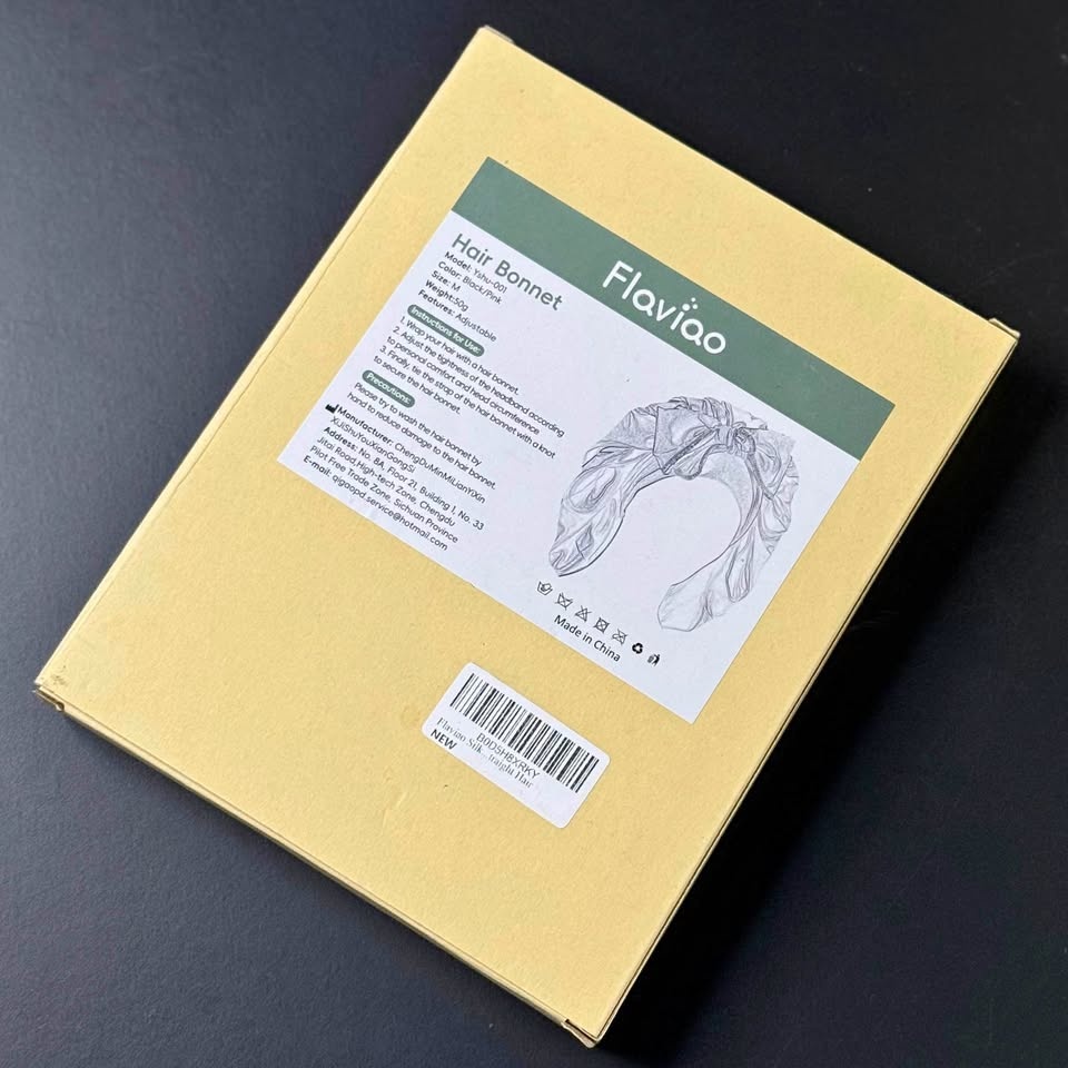 Flaviqo Hair Bonnet – BRAND NEW | Soft & Adjustable 💆‍♀️✨