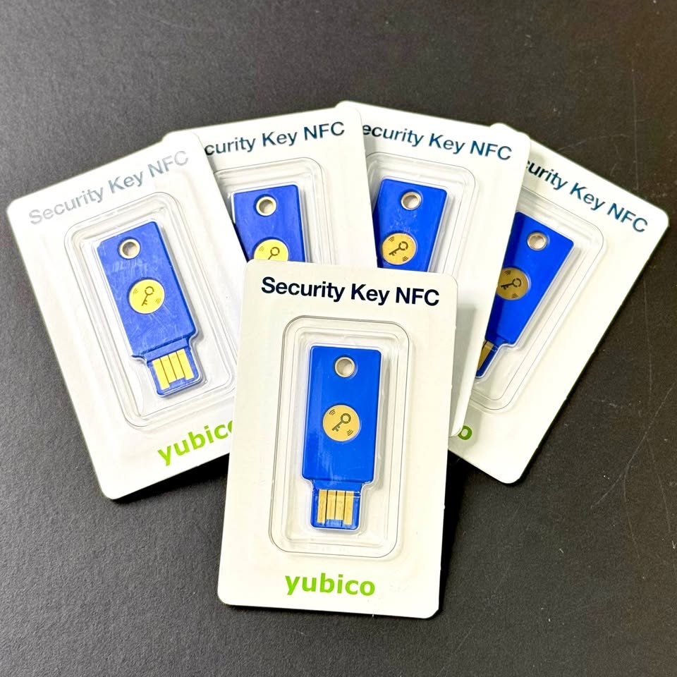 Yubico Security Key NFC - 5 Pack (Brand New)