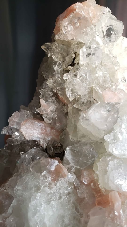 🌸🪽 Outstanding! Apophyllite with double-terminations - photo 3