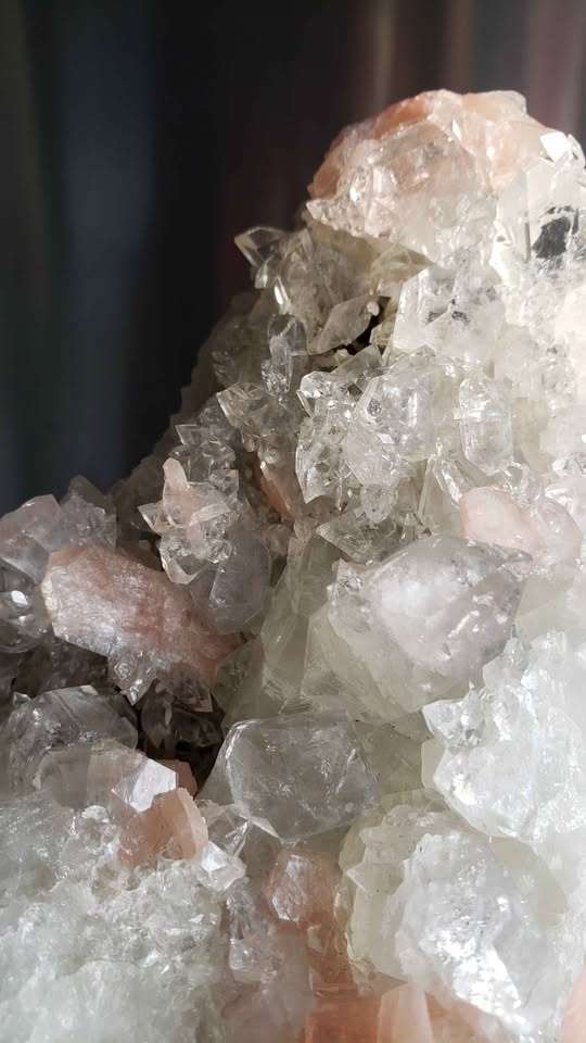 🌸🪽 Outstanding! Apophyllite with double-terminations - photo 4