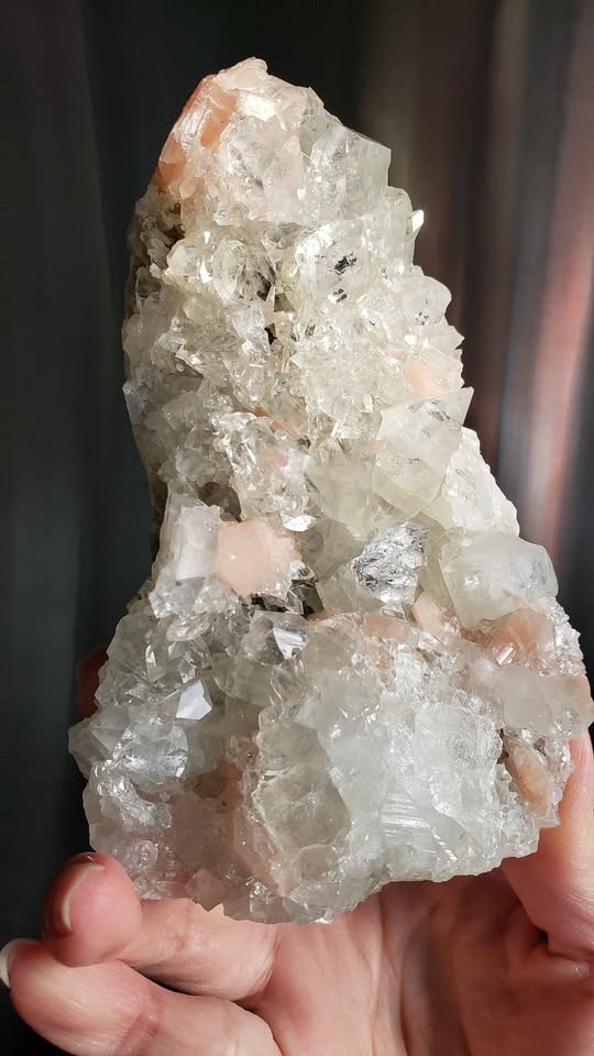 🌸🪽 Outstanding! Apophyllite with double-terminations - photo 5