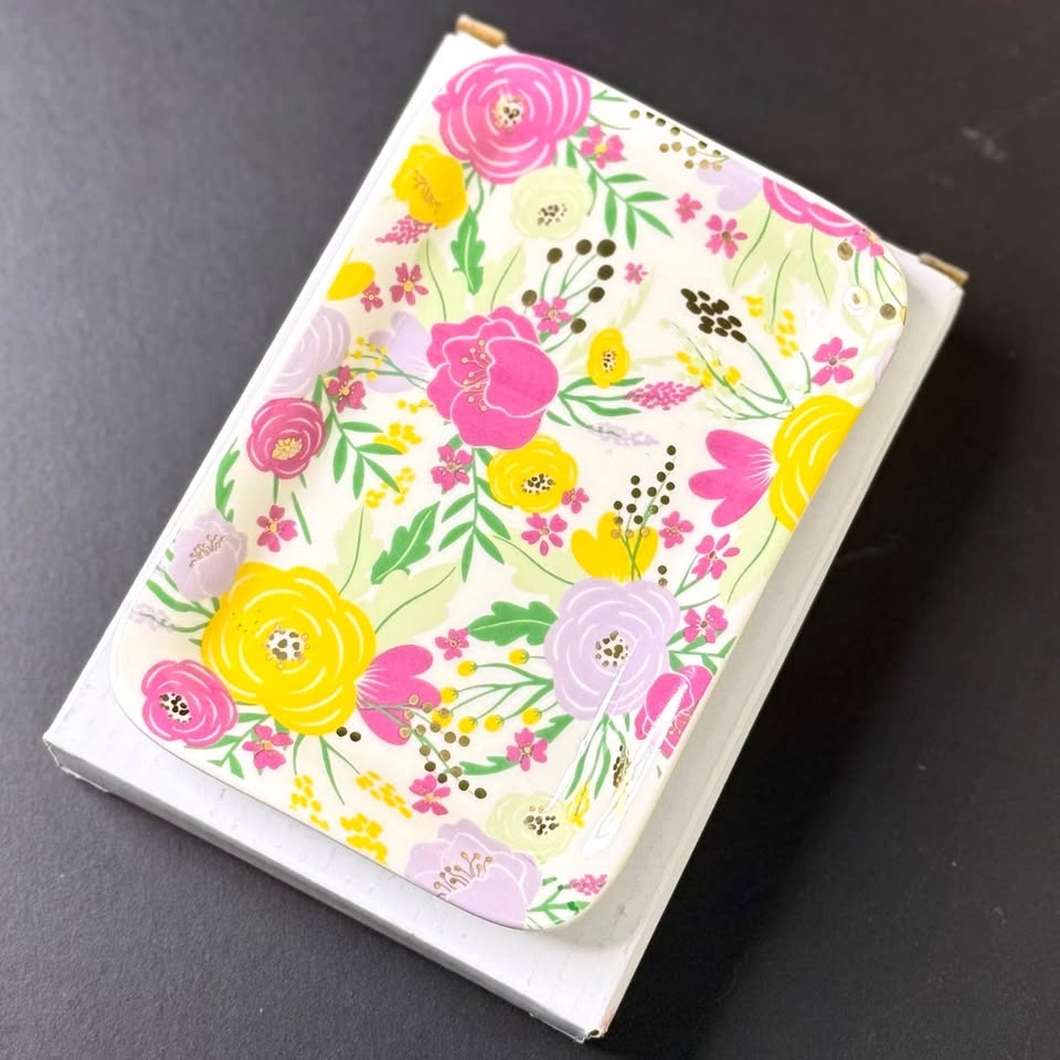 Kate Aspen "Garden Blooms" Trinket Dish - Brand New - photo 2