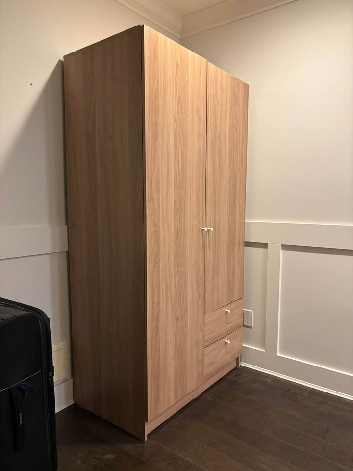 Ikea Vilhatten Wardrobe Closet Armoire with Drawers - photo 2