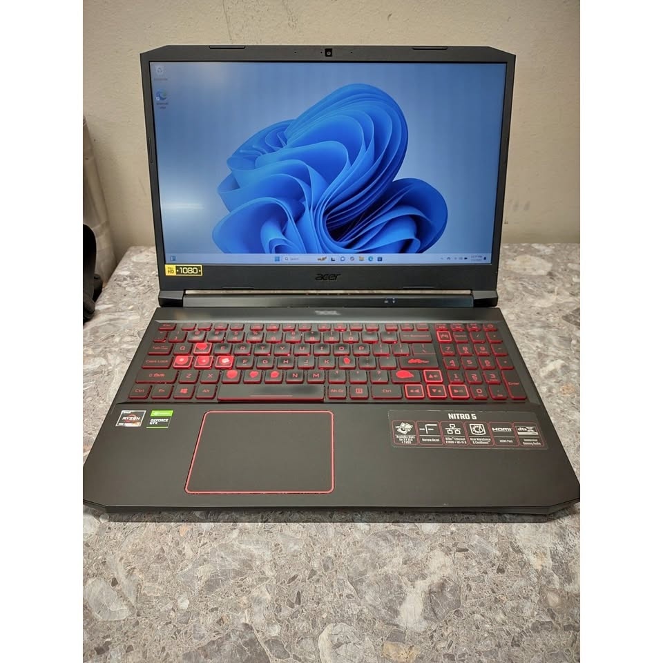 Acer Nitro 5 AN515-44-R99Q 15.6" Gaming Laptop (16GB RAM, 256GB