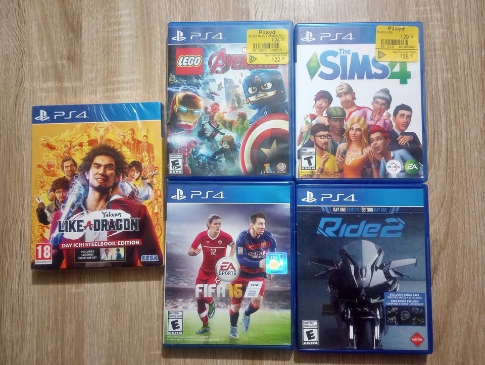 PS4 Games Collection