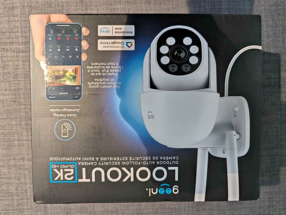 Wifi PTZ 2K Security Camera - New