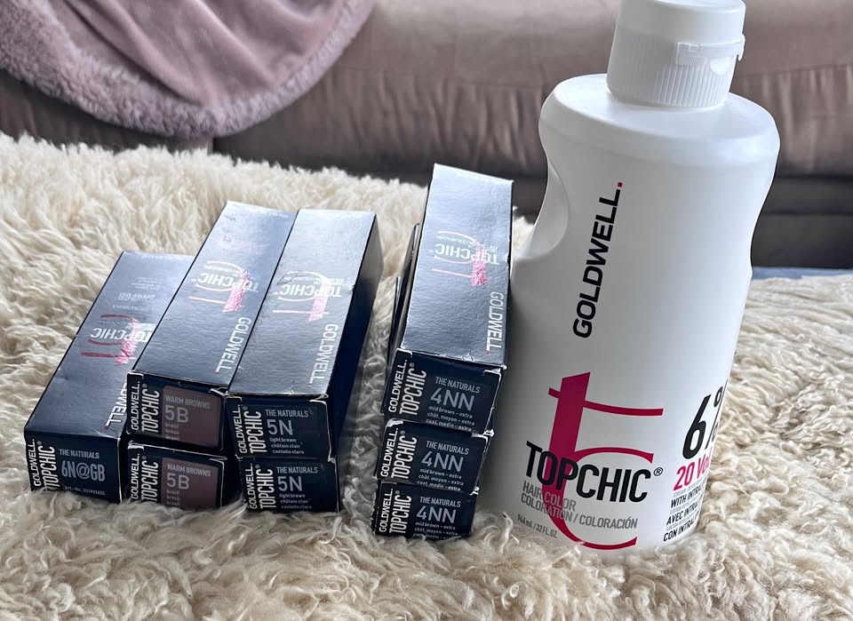 Goldwell Topchic Hair Color + 6% Developer - NEW