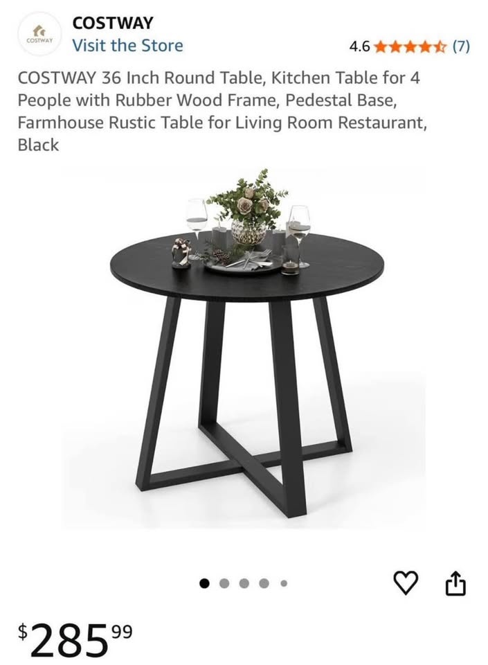 Wood Dining Table - Brand New in Box - photo 2