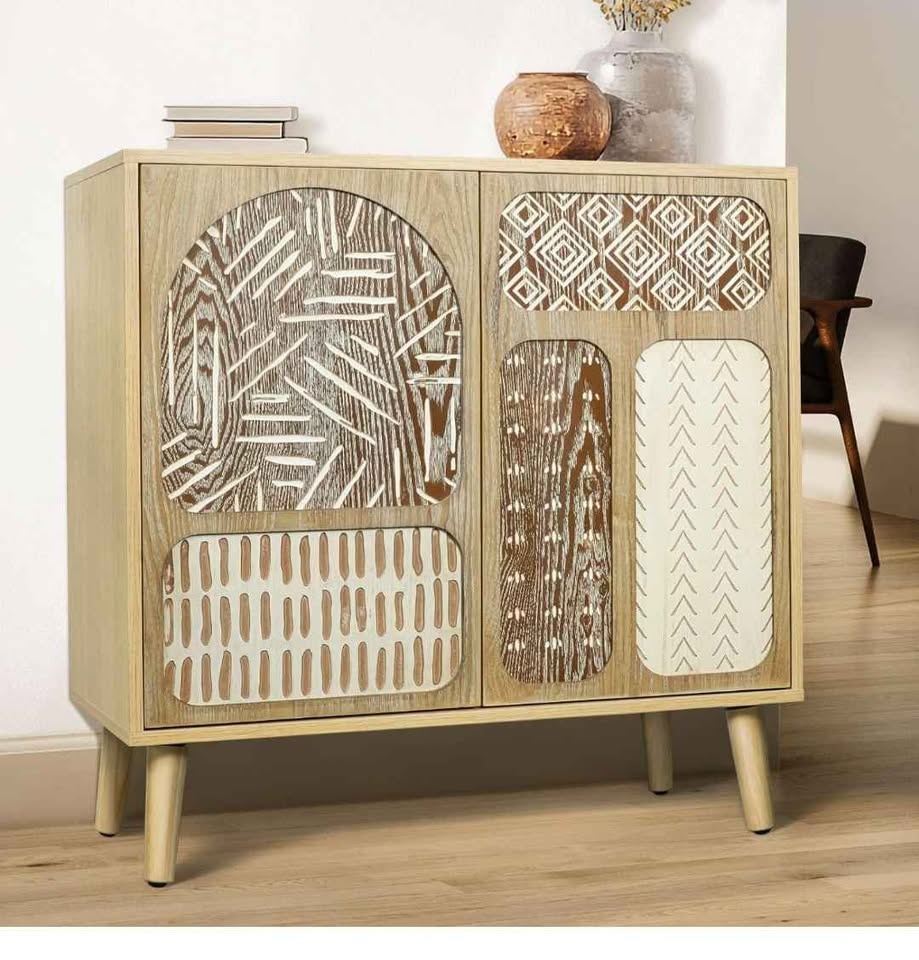 Putuo Decor Buffet Cabinet with Storage, Farmhouse Sideboard - photo 4