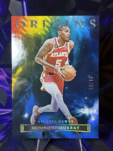 Dejounte Murray 2022-23 Panini Origins #96 53/99 + Tyrese Halibu
