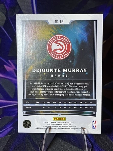 Dejounte Murray 2022-23 Panini Origins #96 53/99 + Tyrese Halibu - photo 4