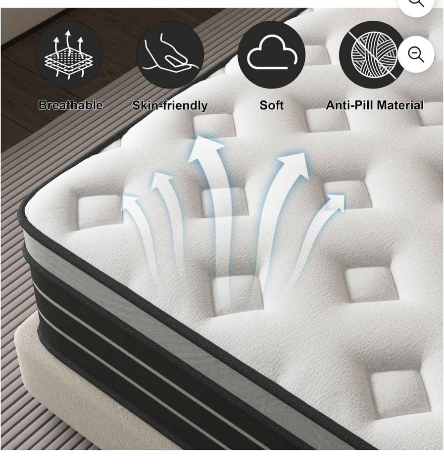 Brand New 14" Queen Mattress & Box Spring Set - photo 2