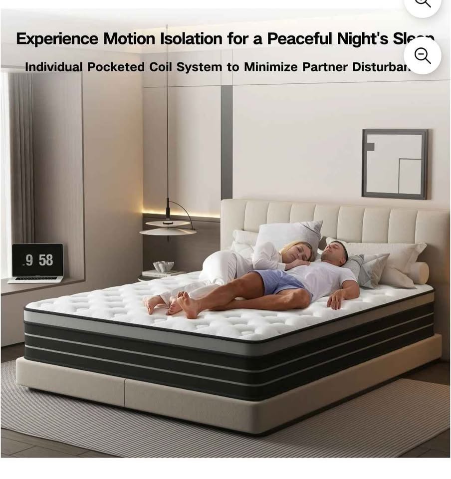 Brand New 14" Queen Mattress & Box Spring Set - photo 3