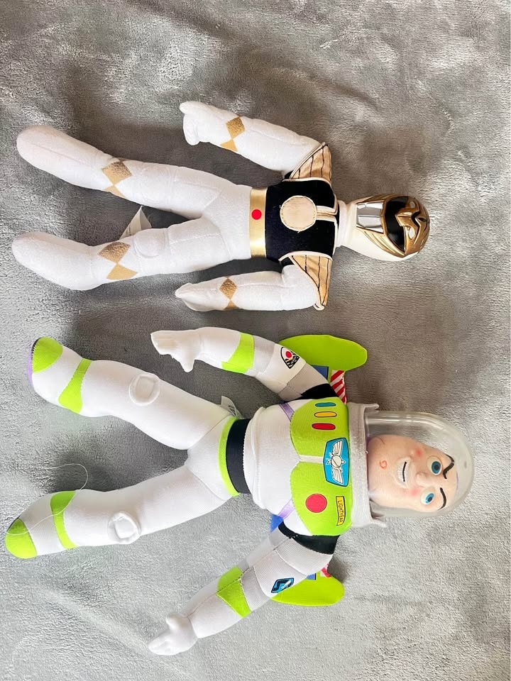 Power Ranger and Buzz Lightyear Stuffed Toy