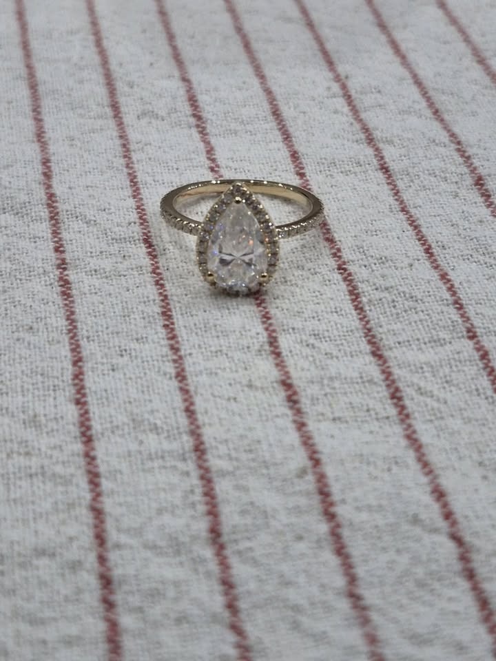 2 CT Moissanite Engagement Ring - photo 5