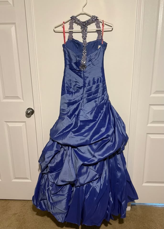 Light Blue Grad Dress Size 4 - photo 2