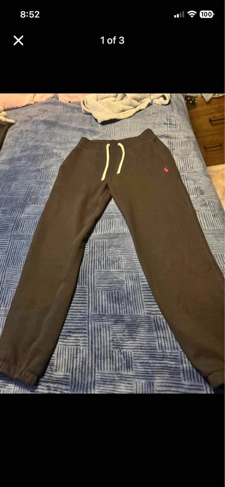 Polo Ralph Lauren Black Pants (Small)