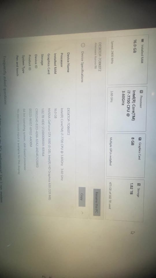 Alienware Aurora R6 Gaming PC - photo 2