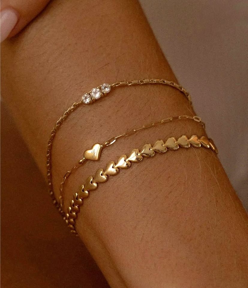New- Herringheart Chain Bracelet
