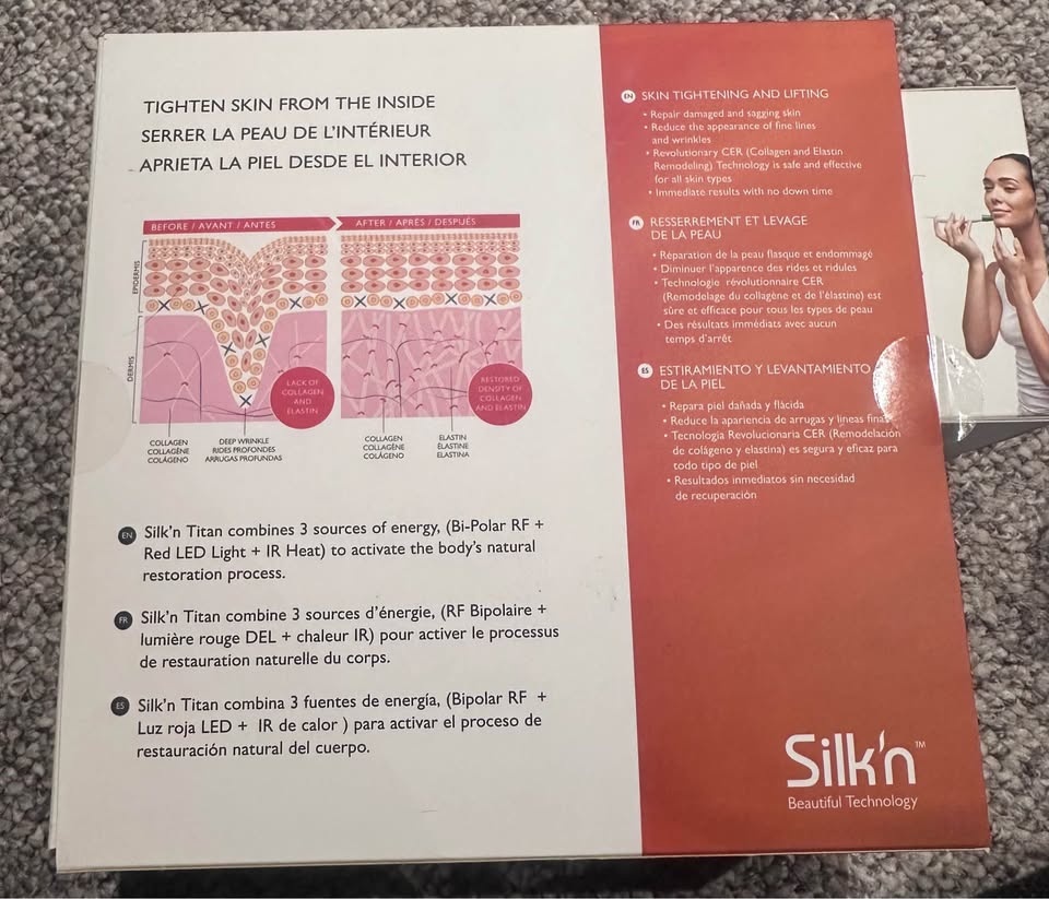 🏆 Silk'n Titan Skin Tightening and Lifting System - photo 2