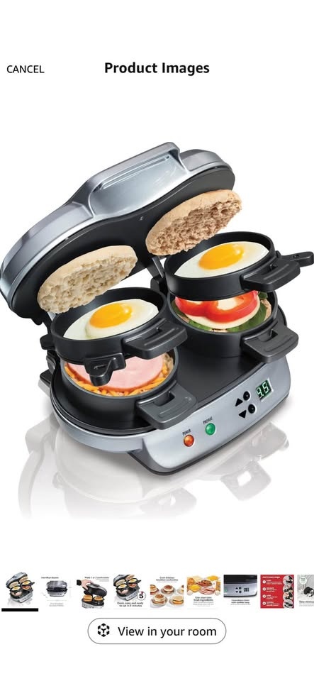 Hamilton Beach dual breakfast maker 🏆 - photo 2