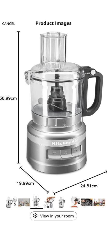 Kitchen Aid 7 Cup Food Processor 🏆 - photo 4