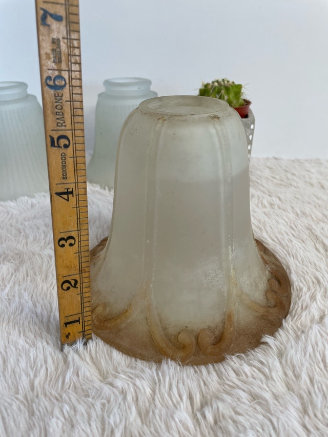 Vintage Decorative Glass Hanging Lamp Shades - photo 2