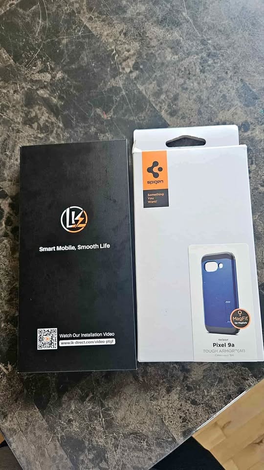 Pixel 9a Case and Screen Protector