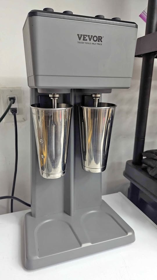 VEVOR 375W x 2 Electric Milkshake Machine - Double Heads