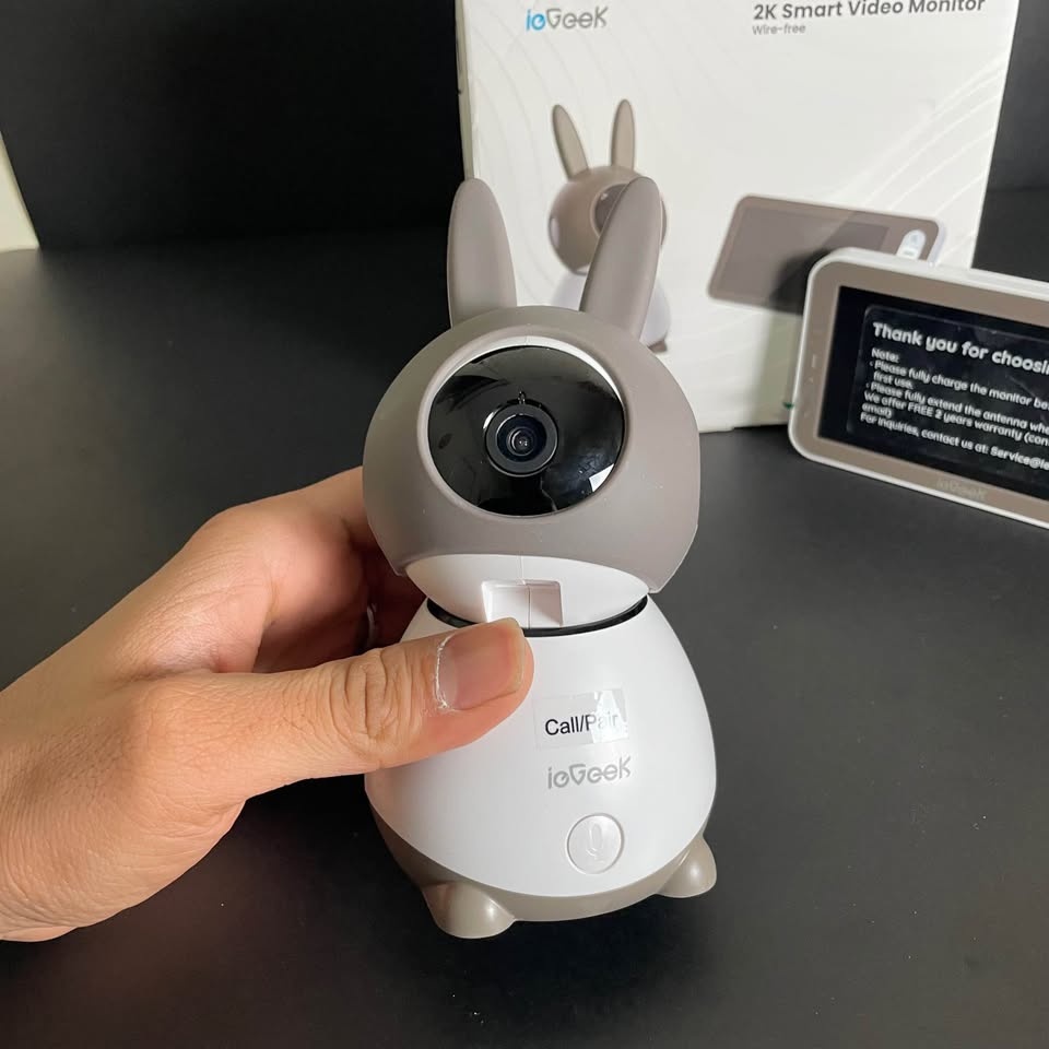 Baby Monitor w/ Camera & 5" Screen - Open Box, Like New - photo 3