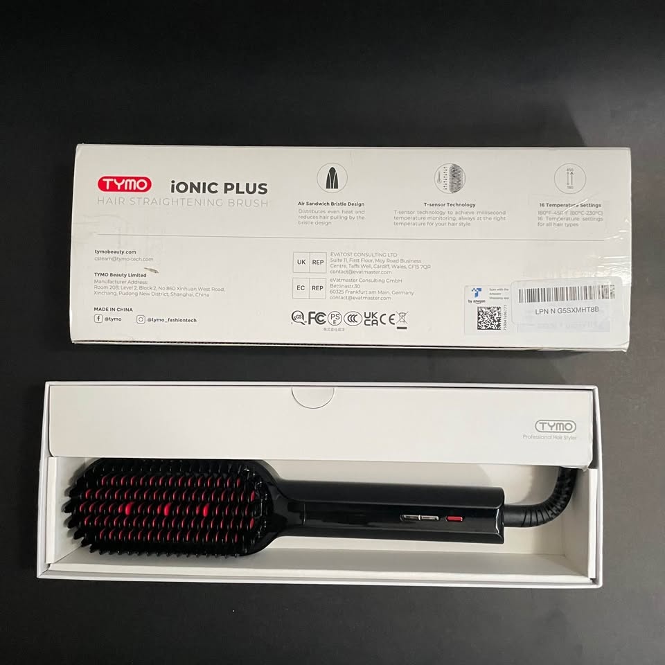 Electric Hair Straightening Brush | Fast Heat | Anti-Frizz | Lik - photo 2
