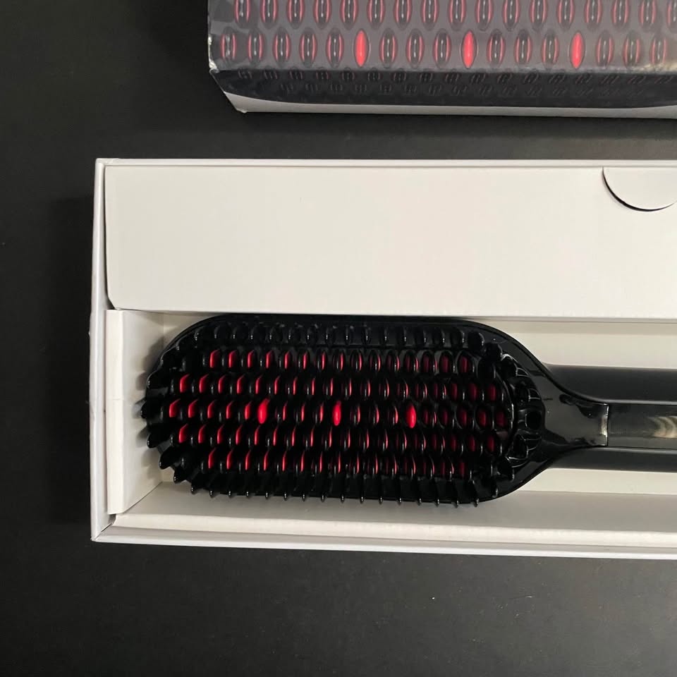 Electric Hair Straightening Brush | Fast Heat | Anti-Frizz | Lik - photo 4