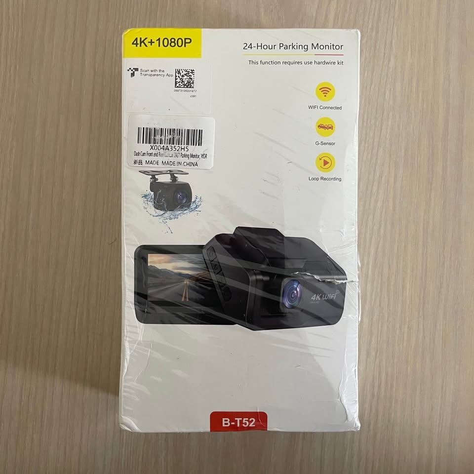 Dash Cam Front & Rear | 24/7 Parking Monitor | Sealed Box - photo 2