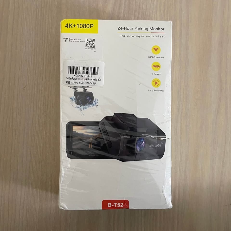 Dash Cam Front & Rear | 24/7 Parking Monitor | Sealed Box - photo 3
