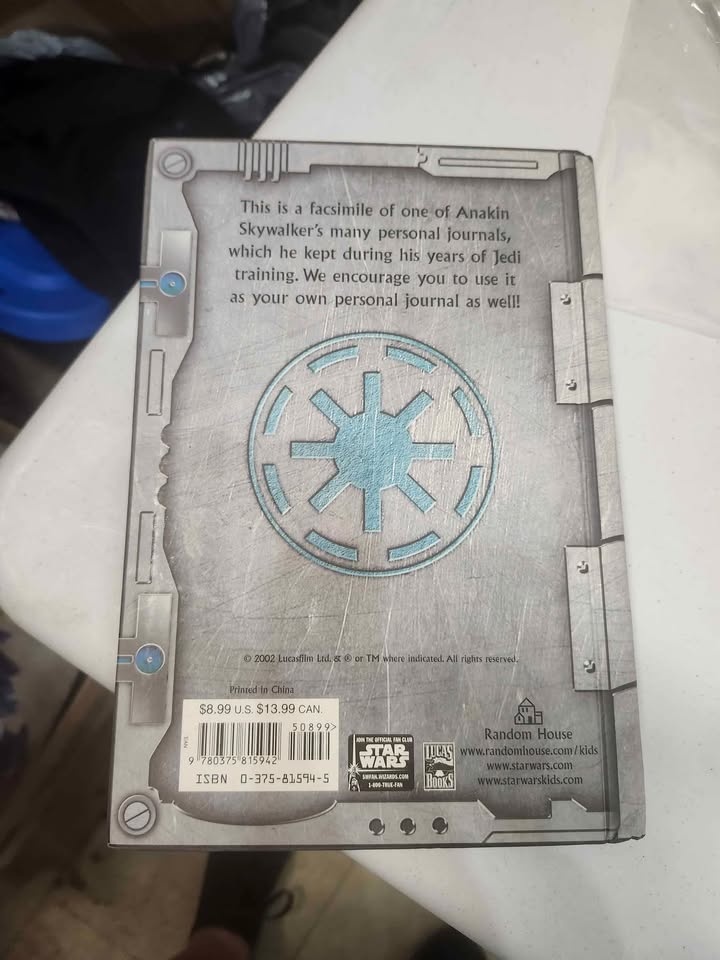 Anakin Skywalker Jedi Journal - photo 2
