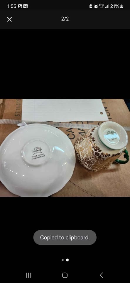 Colclough Teacup - photo 2