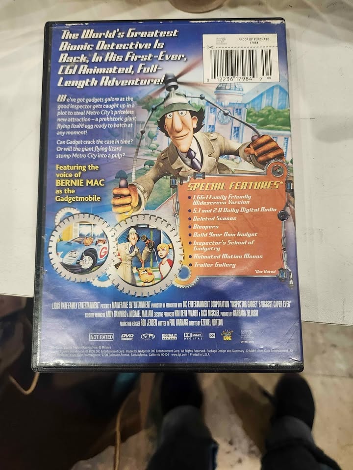 Inspector Gadget DVD - photo 2