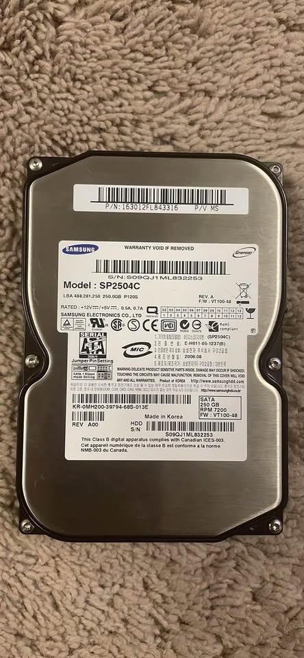 Internal desktop HDD 3.5