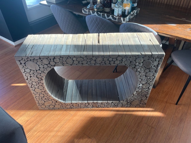 Solid wood console - photo 2