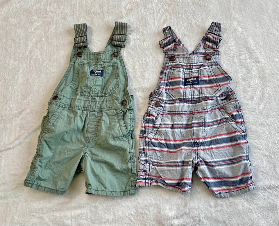 OshKosh B'gosh 2-Pack Shortalls Overalls 2T